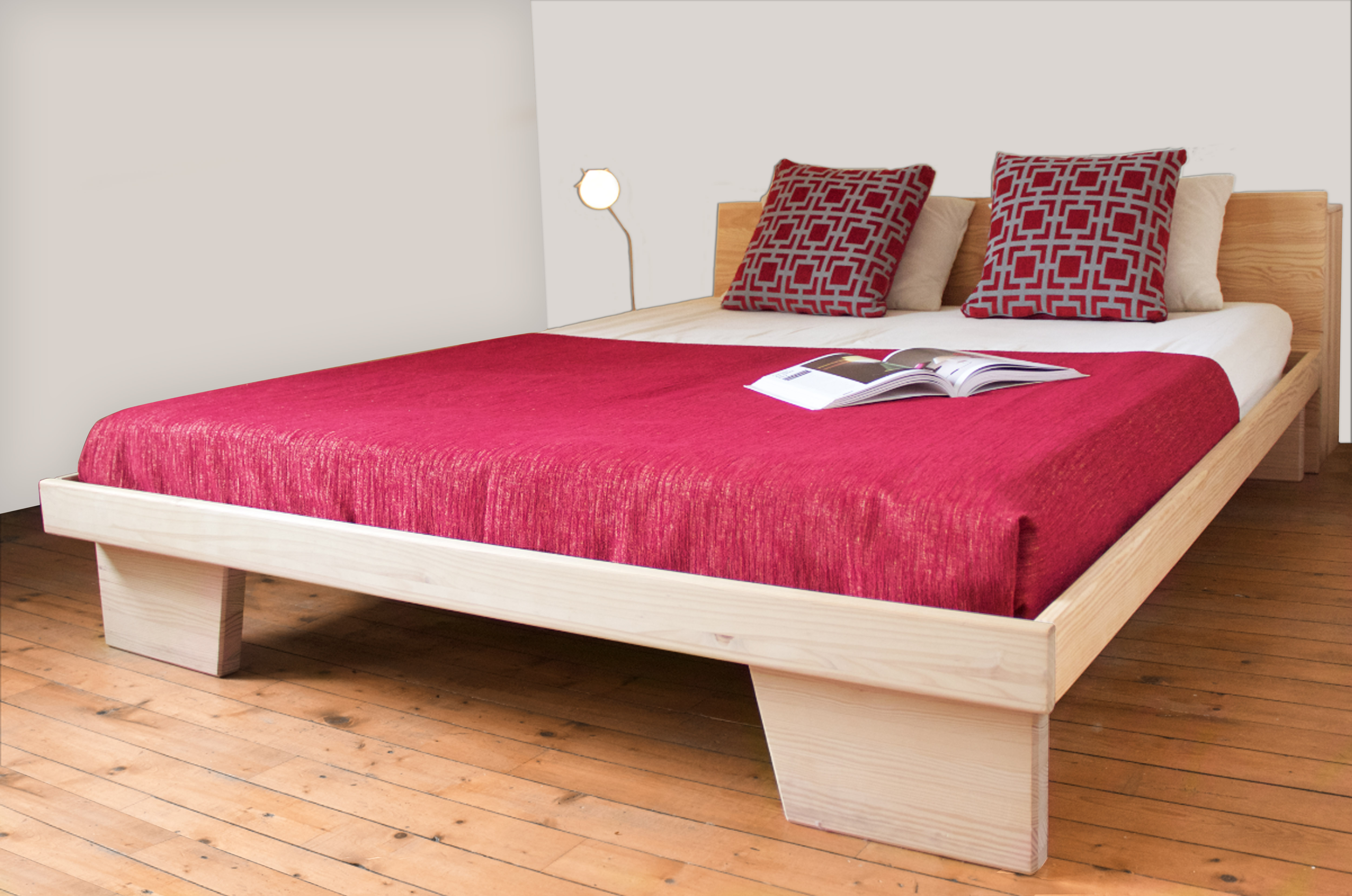 Pour bien ranger votre chambre, lit tiroir en bois massif  Kyoko